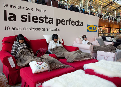 marcocreativo - Ikea 10 años de siesta
